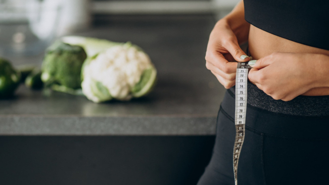 Ilustrasi diet defisit kalori