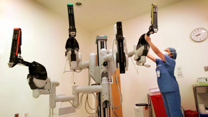 Robot Da Vinci Dapat Meringankan Pekerjaan Dokter