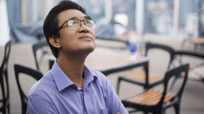 Ilustrasi orang yang selalu berpikir positif