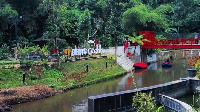 Teras Cikapundung, salah satu tempat wisata gratis di Bandung