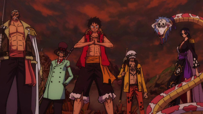 Anime Populer di TV One Piece