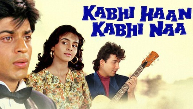 Bintang Bollywood Shah Rukh Khan dalam 'Kabhi Haan Kabhi Naa' di ANTV
