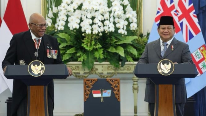 Presiden Republik Indonesia dan Perdana Menteri Republik Fiji