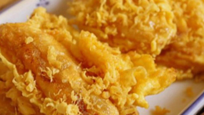 Pisang goreng kriuk renyah rumahan ala cafe