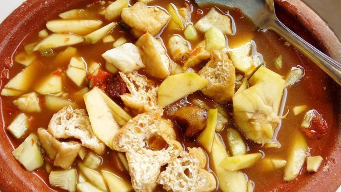 Rujak kelang banyak diminati semua kalangan