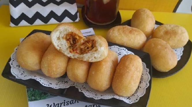 Luti Gendang, cemilan gurih khas Batam isi ikan