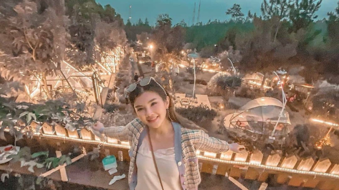 Ilustrasi wisata malam di Malang, Batu Night Spectacular