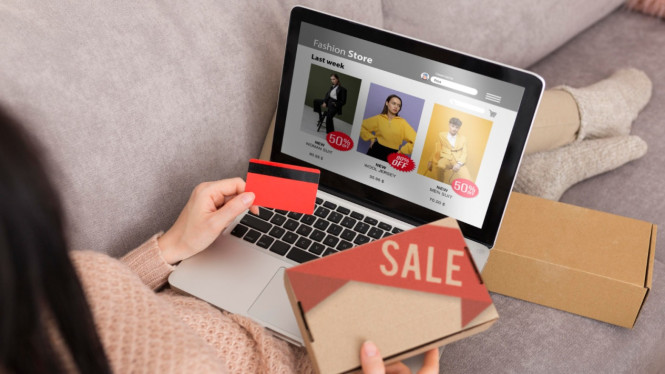 Ilustrasi Belanja Online