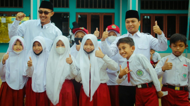 Momen perpisahan kelas 6 SD