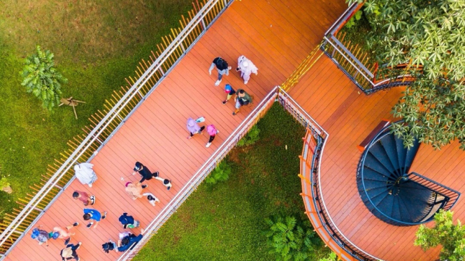 Tebet Eco Park, tempat wisata alam di Jakarta