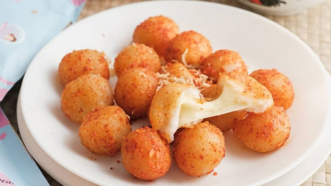Resep cimol mozzarella lezat
