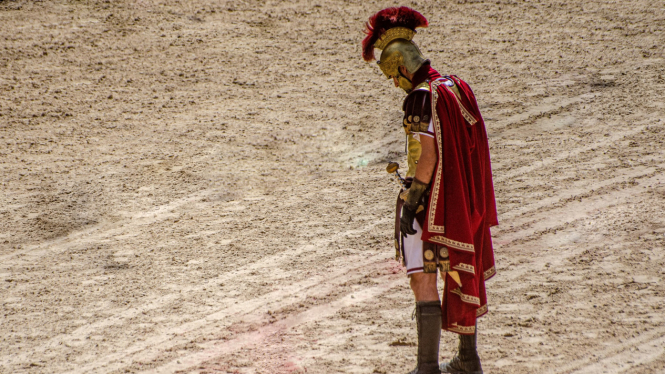 Ketangguhan gladiator adalah inspirasi bertahan menghadapi tantangan