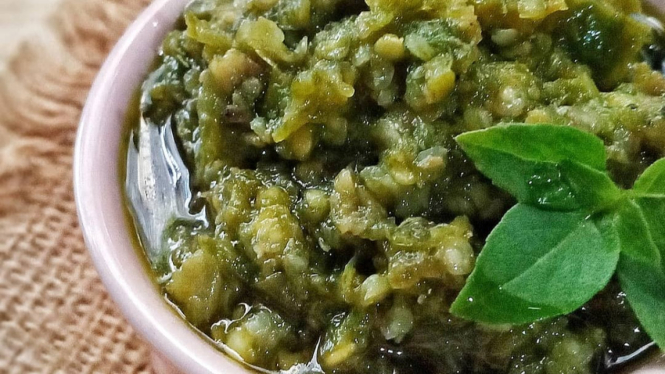 Resep sambal ijo Padang yang medok dan pedas nikmat