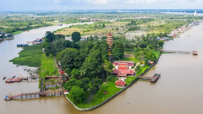 Pulau Kemaro, destinasi wisata populer di Palembang