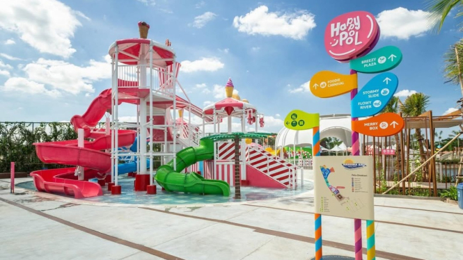 Haruma Bay Waterpark, destinasi wisata populer di Bekasi