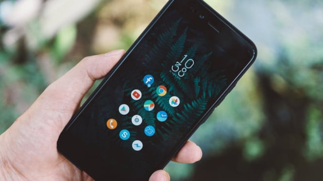 Ilustrasi Gadget Smartphone