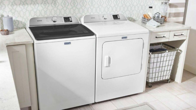 Mesin Cuci Top Load dan Dryer Pakaian