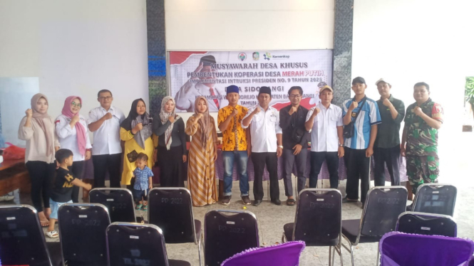 Koperasi Desa Merah Putih Sidowangi Resmi Dibentuk