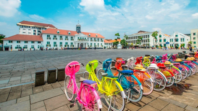 Wisata Kota Tua Jakarta, yang penuh sejarah dan klasik