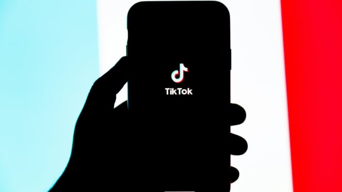 Aplikasi TikTok pada smartphone