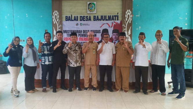 150 Warga Hadiri Pembentukan Koperasi Desa Merah Putih