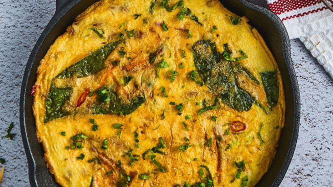 Resep Omelet Isi Sayuran Simpel, Mudah dan Bergizi