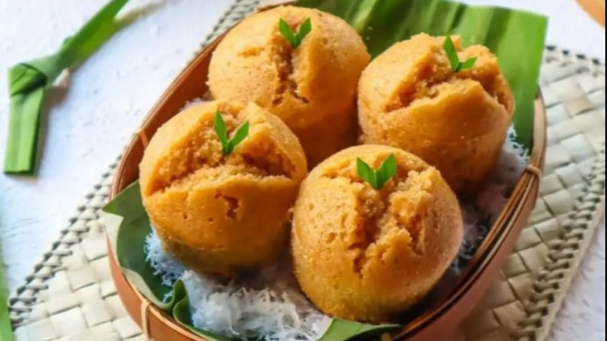 Resep dan cara membuat apem gula merah