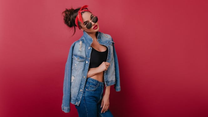 Ilustrasi denim yang bagus dan awet dengan perawatan maksimal
