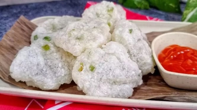 Resep cireng polos dan isi lengkap dengan sambal