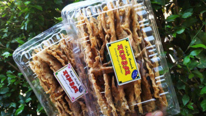 Keripik tempe benguk, salah satu oleh-oleh khas Wonogiri