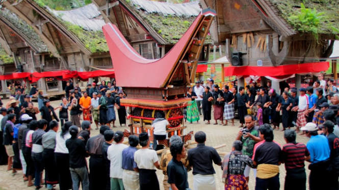 Upacara Rambu Solo’ di Toraja