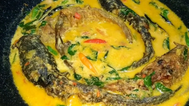 Tampilan Mangut Lele, Masakan Rumahan untuk Keluarga