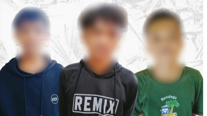 3 Remaja terduga Pelaku Pemerkosaan