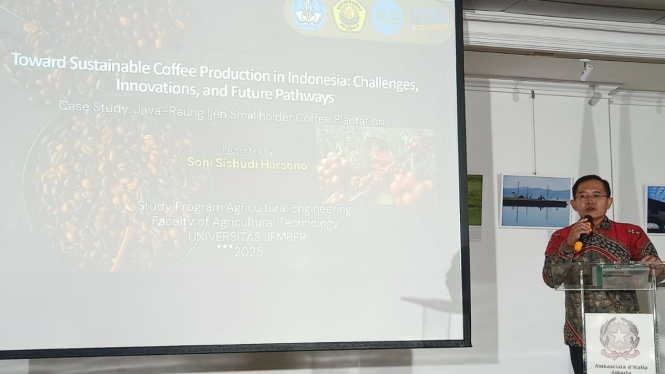 Italia Tawarkan Beasiswa Magister Kopi untuk Lulusan UNEJ