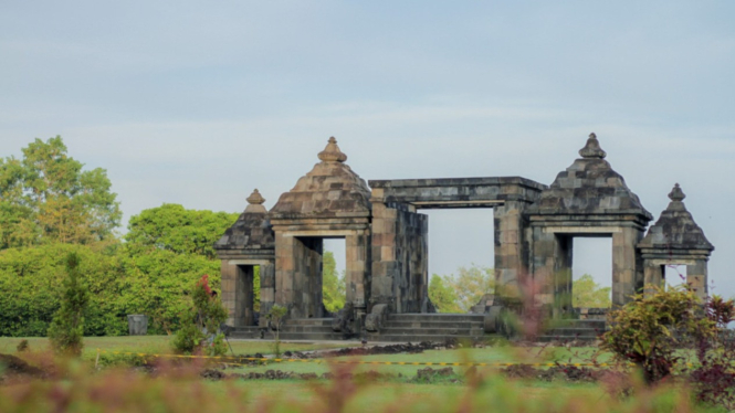 Kraton Ratu Boko wisata sejarah di Jogja
