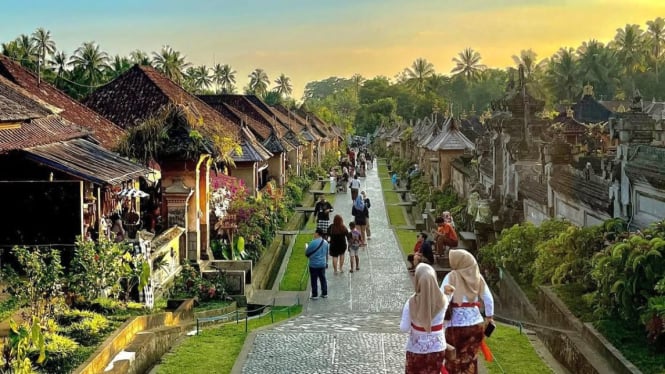 Desa Penglipuran, destinasi wisata budaya Bali di Kintamani