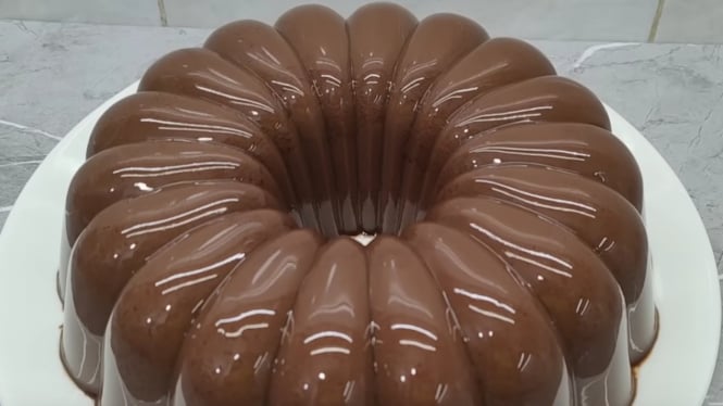 Puding Coklat Susu, Camilan yang Wajib Dicoba