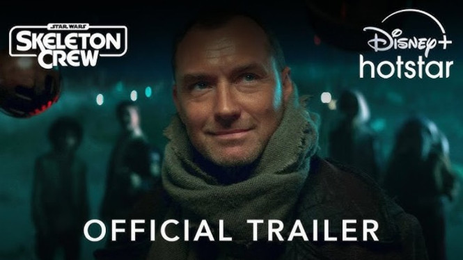 Jod Na Nawood (Jude Law) dalam Star Wars Skeleton Crew di Disney+