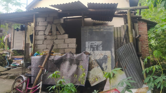 Kondisi di salah satu kawasan kumuh