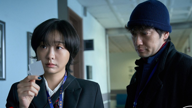 Kim Dami dan Son Sukku di drakor misteri, Nine Puzzles