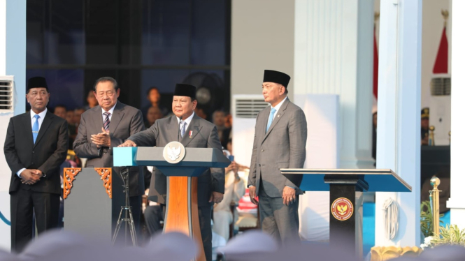 Presiden Prabowo Subianto Resmikan Kampus Bhinneka Tunggal Ika