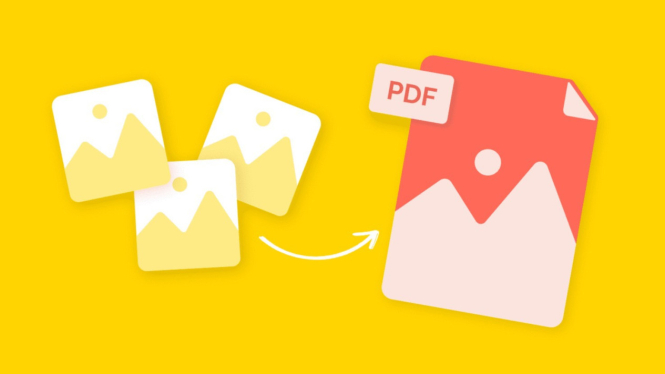 Ilustrasi JPG to PDF