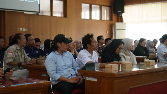 Peserta workshop dari pelaku usaha di Kabupaten Purbalingga