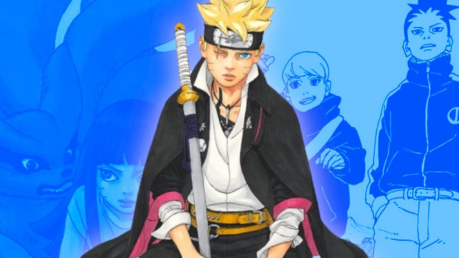 Boruto dengan Kekuatan Dewa