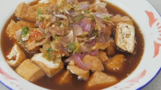 Tahu Gejrot, Makanan yang Rasanya Enak