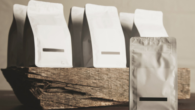 Cara membuat standing pouch untuk produk