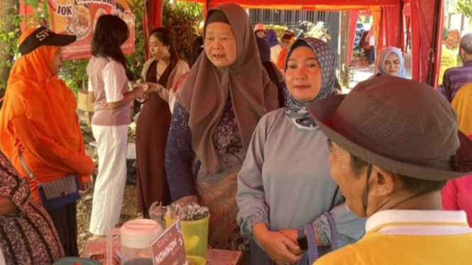 UMKM  Karangrejo Gelar Bazar Pasar Tangguh