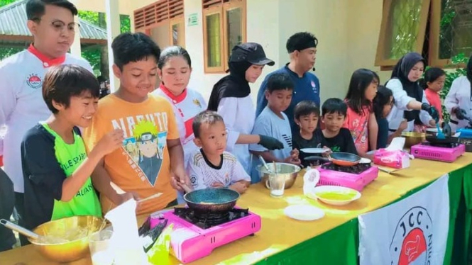 TWA Kerandangan saat berlangsungnya program demo masak