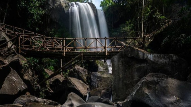 Keindahan alam coban Lanang