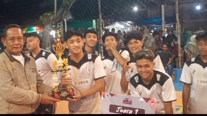 Turnamen Voli Junior Sekecamatan Wongsorejo Sukses Digelar